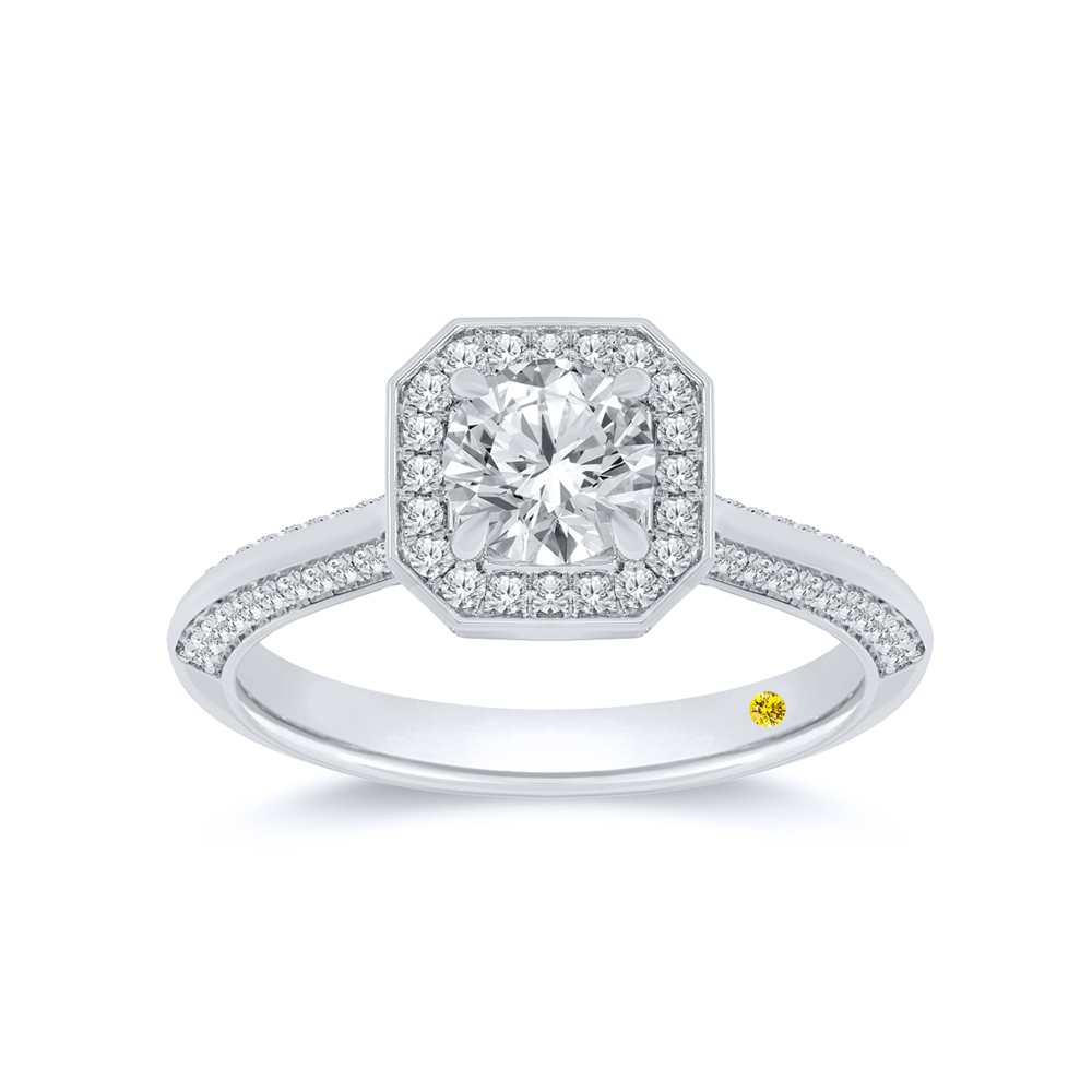Lab Grown Round Diamond Engagement Ring | Shai
