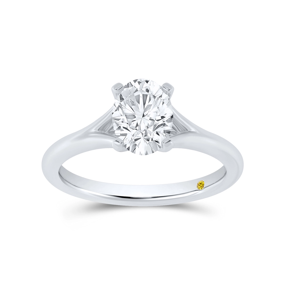 Free Form Diamond Ring .45 Cttw 14k White Gold 590A