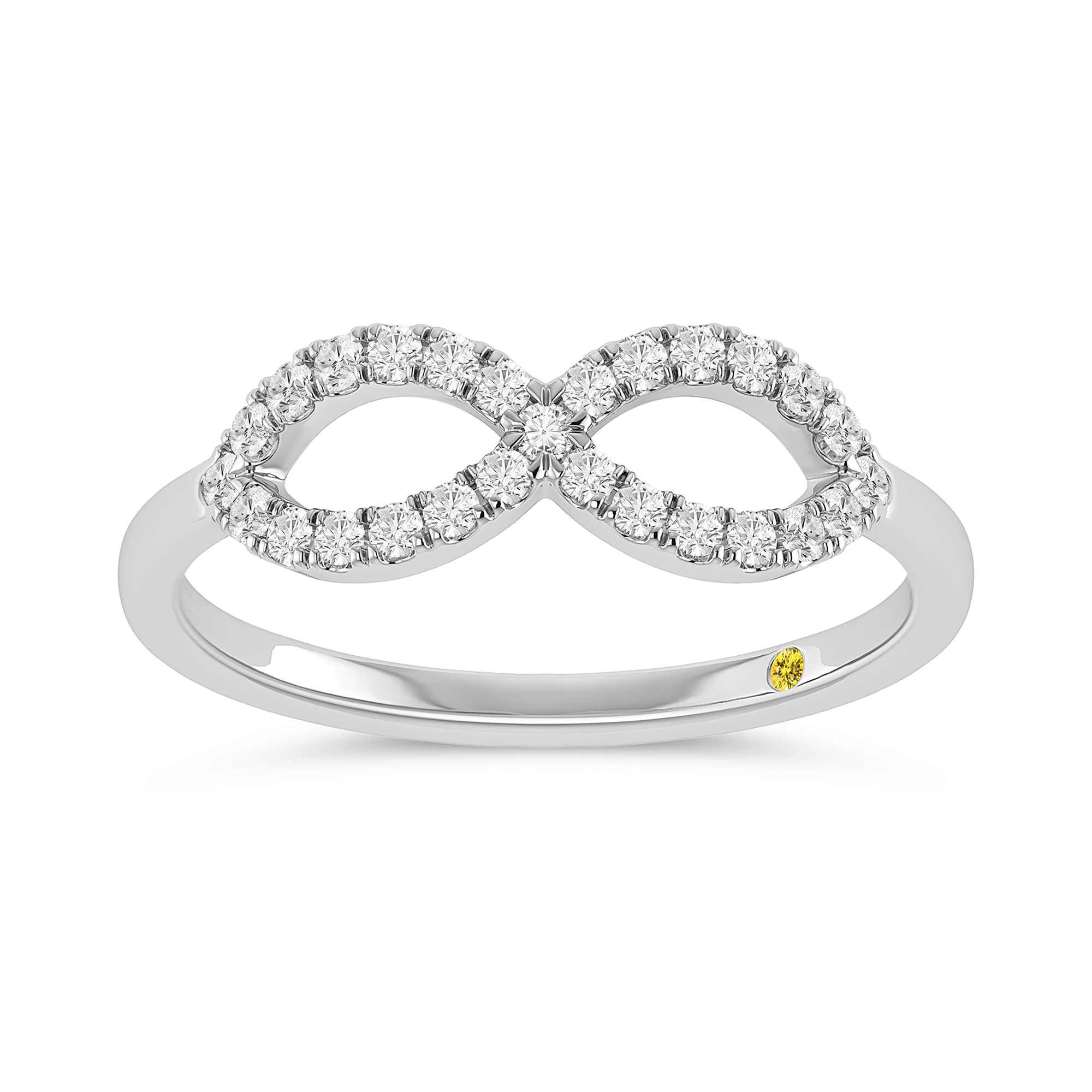 Lab Grown Petite Diamond Infinity Ring