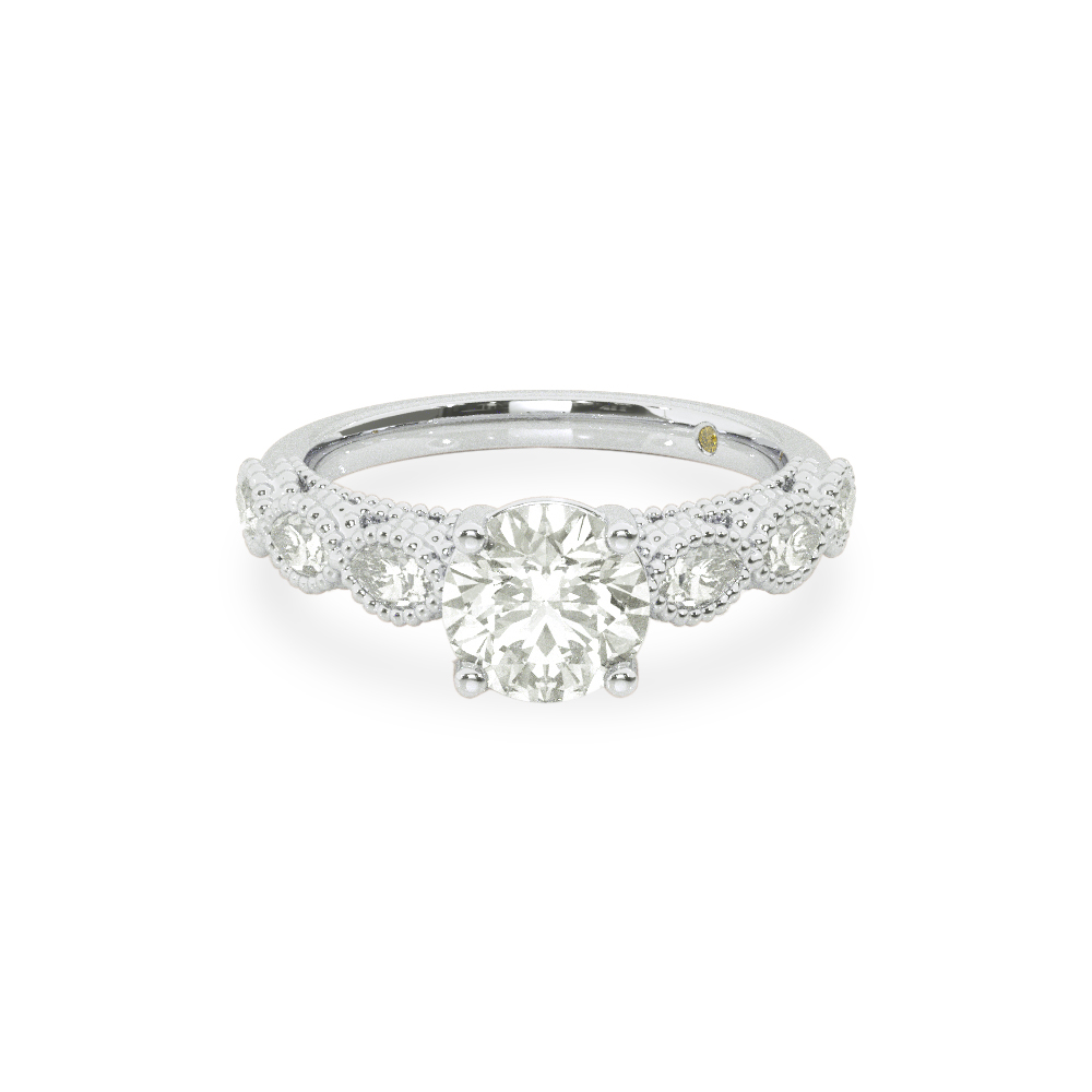 Milgrain Marquise Lab Grown Diamond Engagement Ring (1 3/4 ct. tw